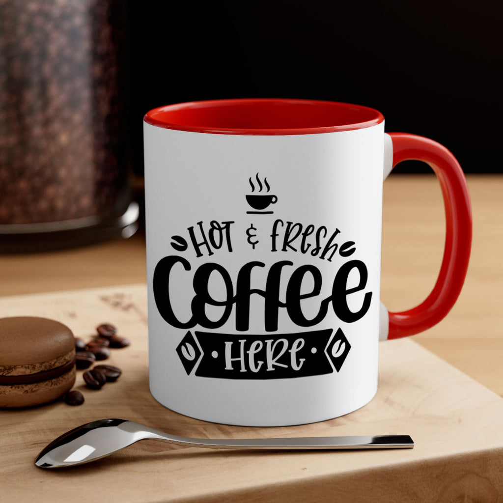 hot fresh coffee here 112#- coffee-Mug / Coffee Cup