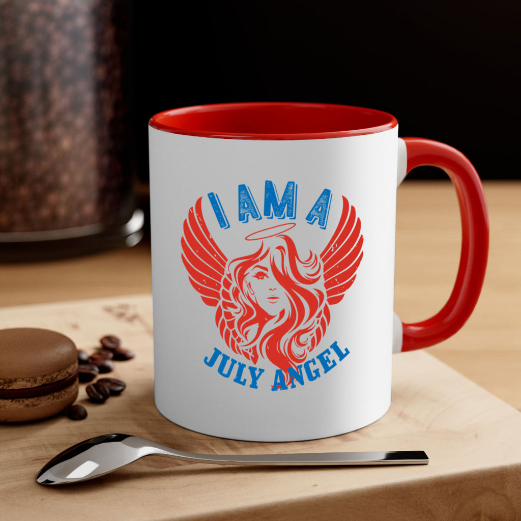 i am a july angel Style 91#- birthday-Mug / Coffee Cup
