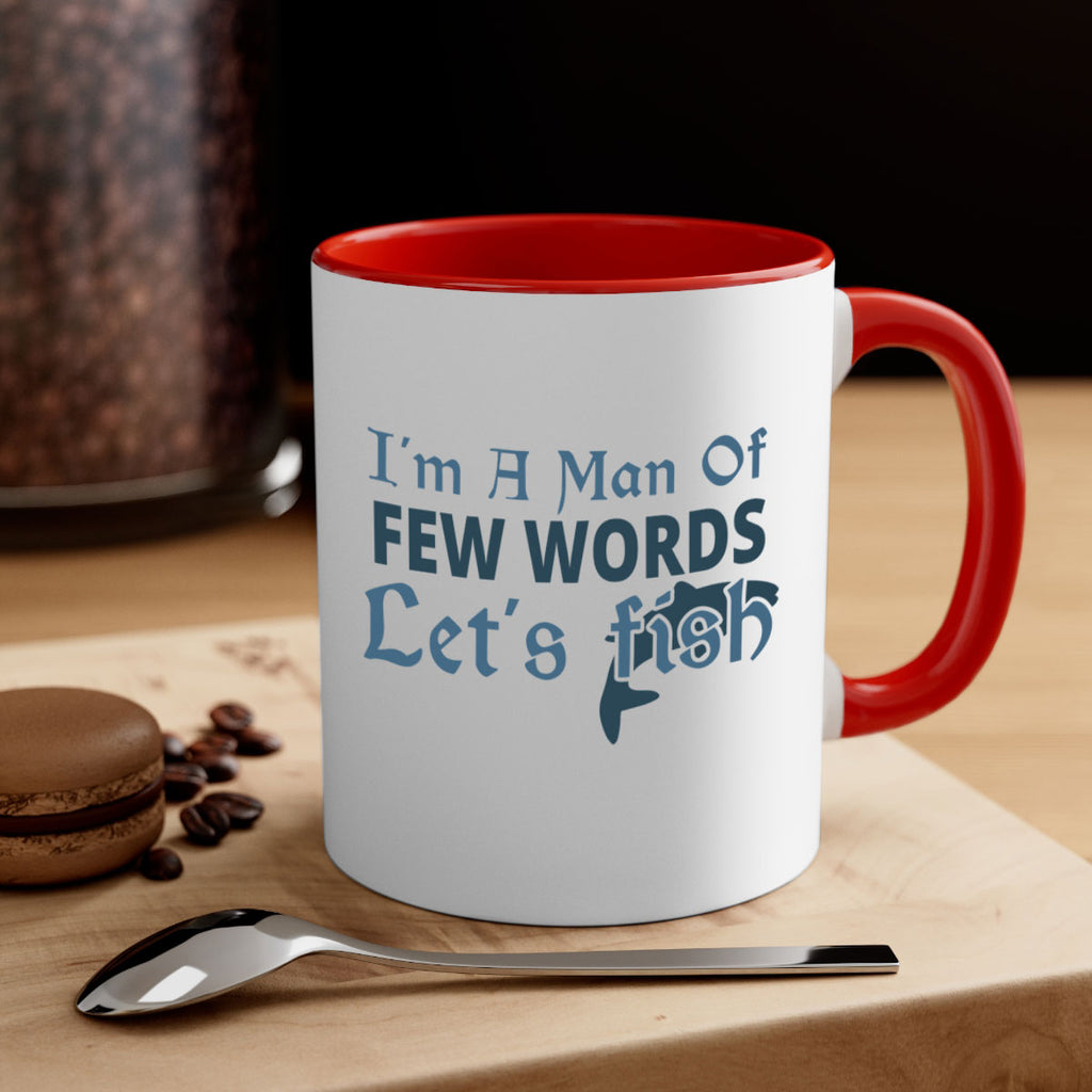 i am a men of 118#- fishing-Mug / Coffee Cup