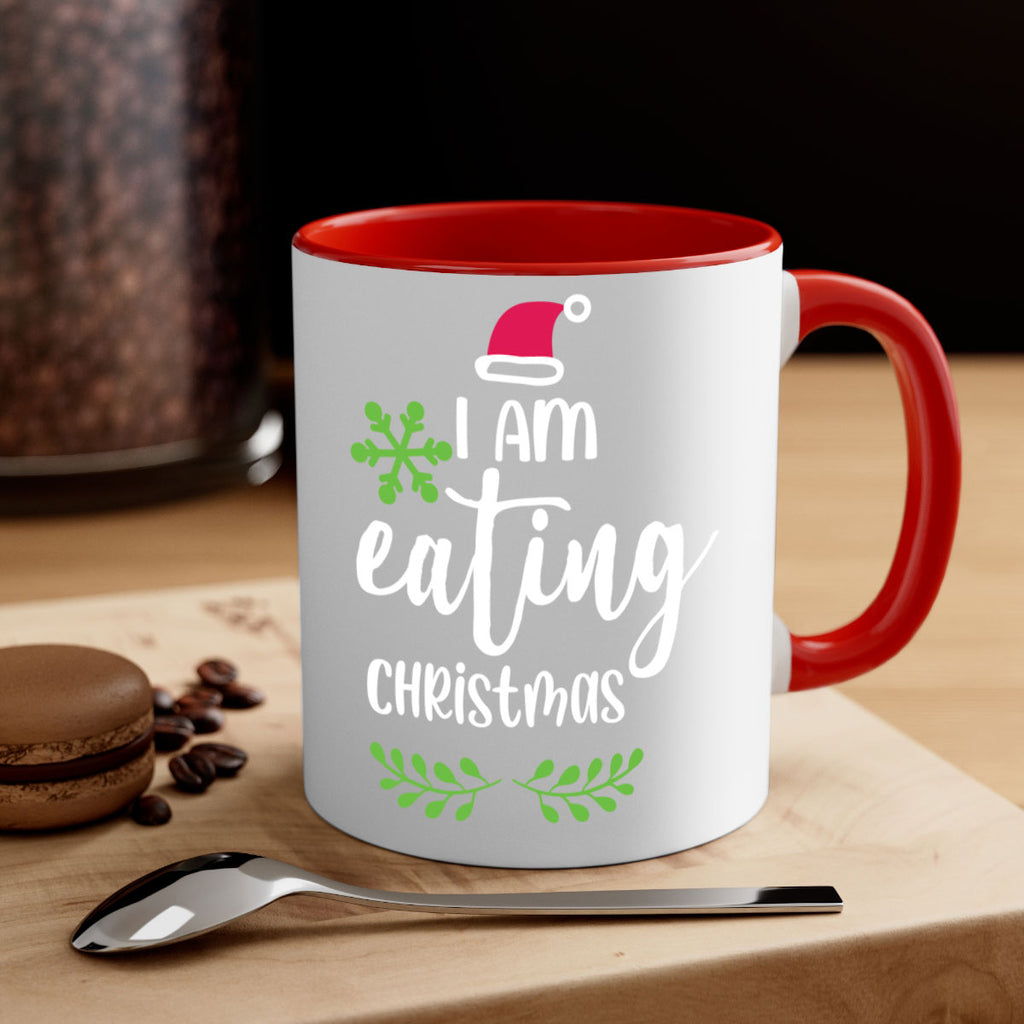 i am eating christmas style 314#- christmas-Mug / Coffee Cup