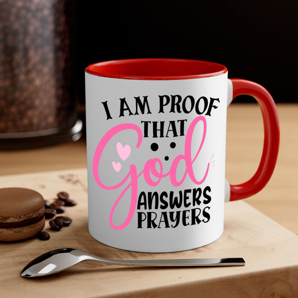 i am proof that god answers prayers Style 259#- baby2-Mug / Coffee Cup