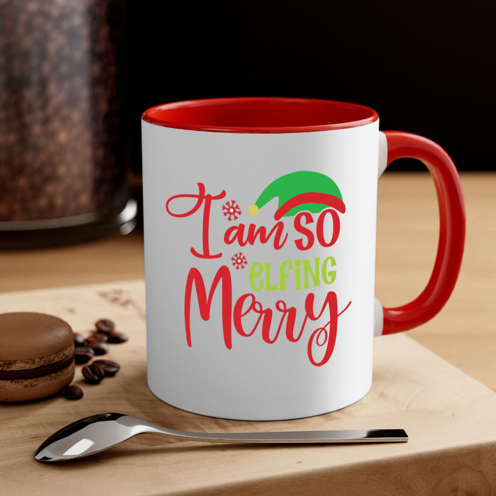 i am so elfing merry style 316#- christmas-Mug / Coffee Cup