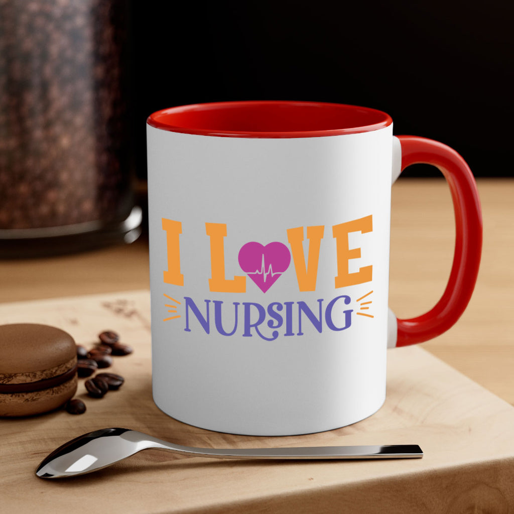 i love nursing Style 379#- nurse-Mug / Coffee Cup