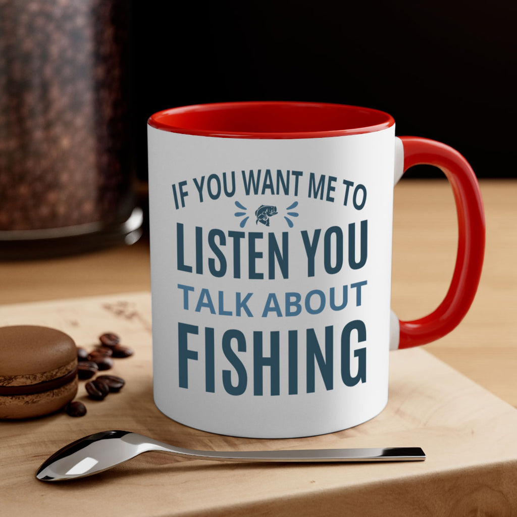if you want 86#- fishing-Mug / Coffee Cup