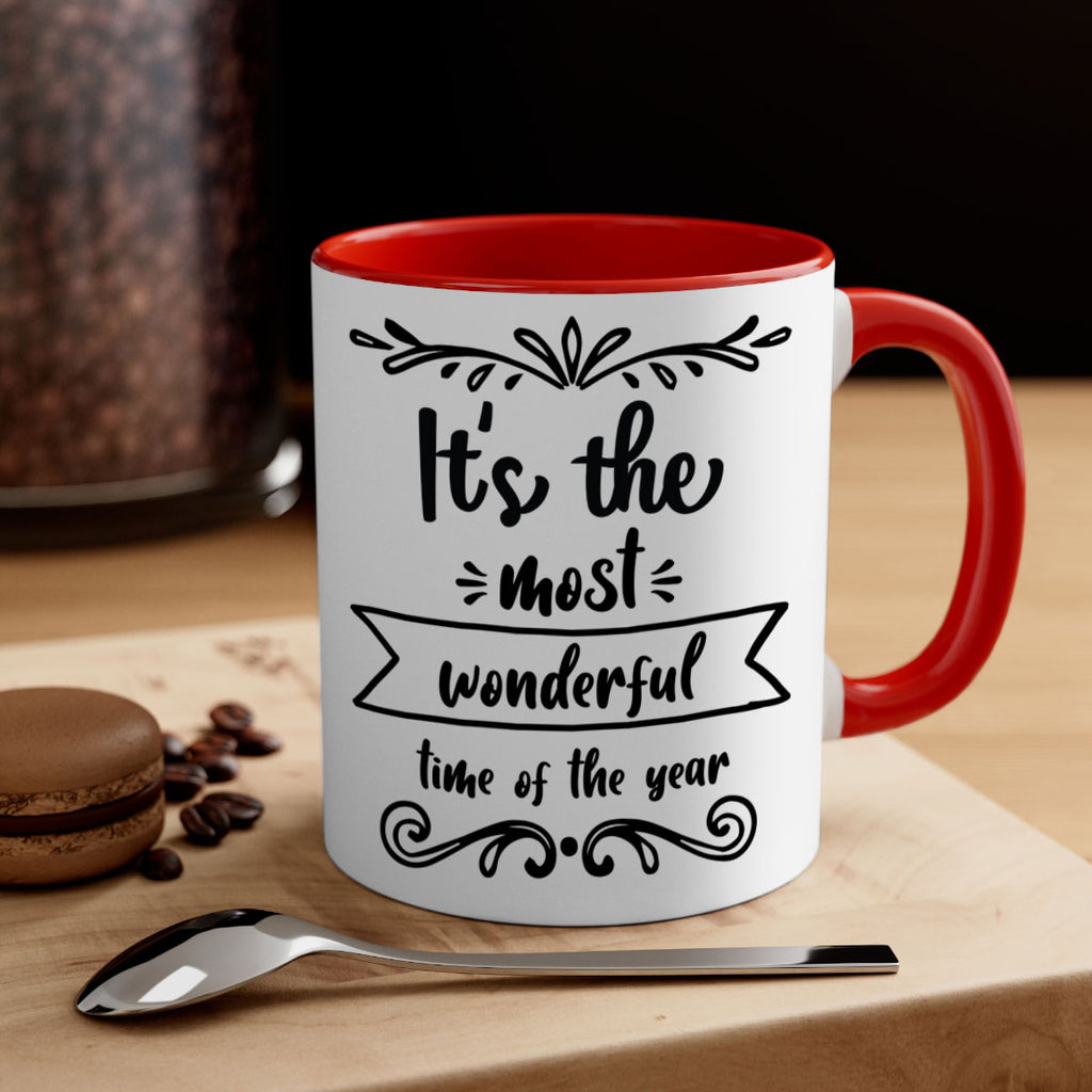 it s the most wonderful time of the year style 368#- christmas-Mug / Coffee Cup