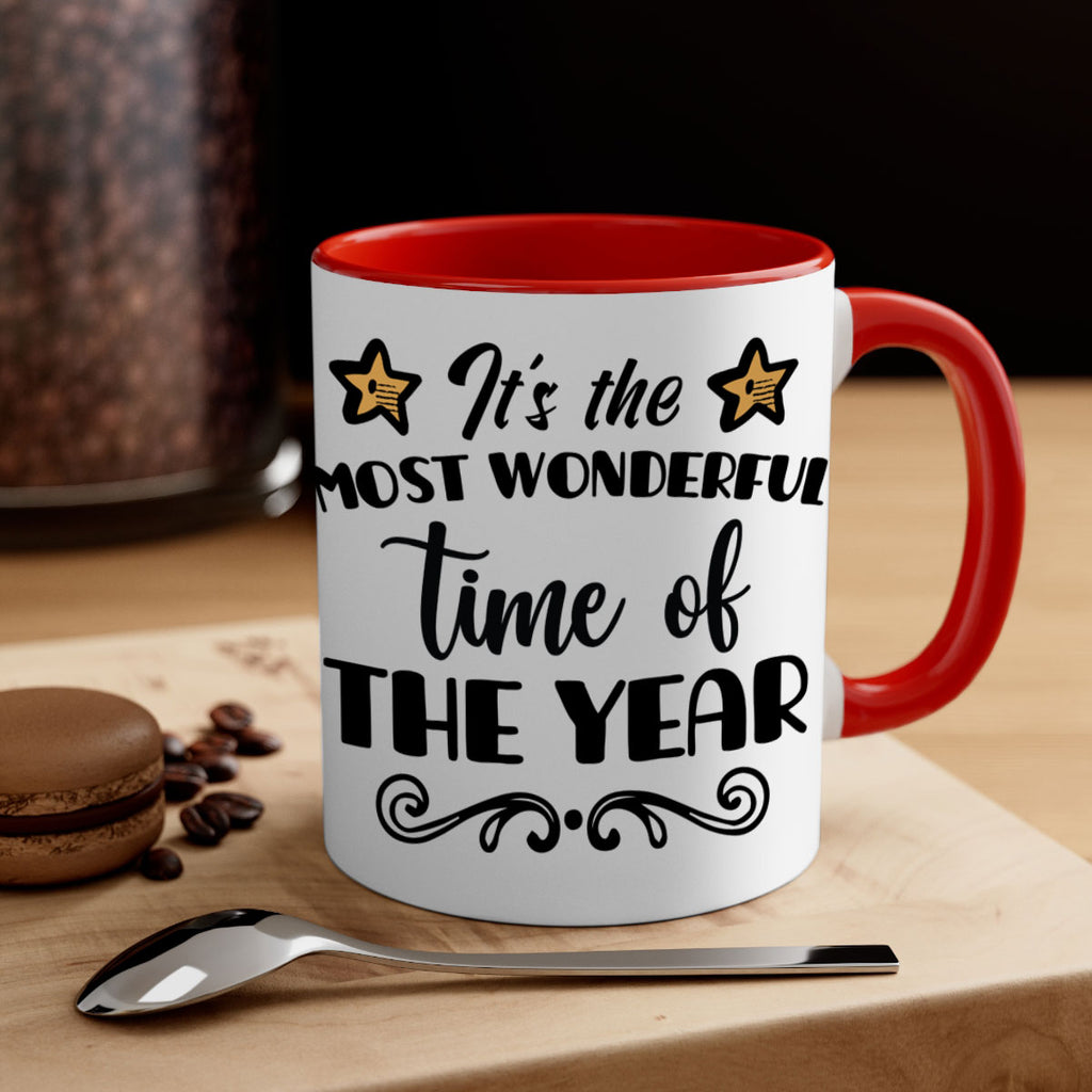 it s the most wonderful time of the year style 370#- christmas-Mug / Coffee Cup