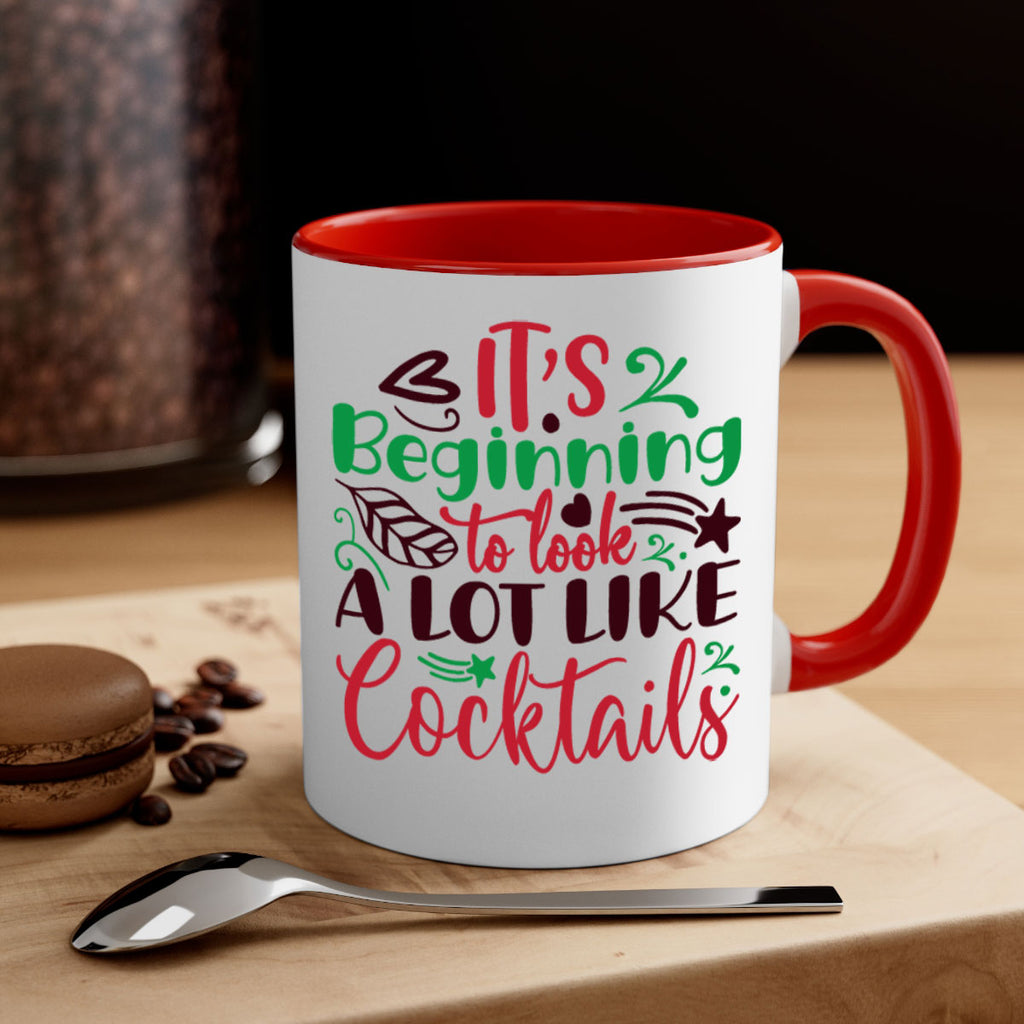 its beginning to look a lot like cocktails 251#- christmas-Mug / Coffee Cup