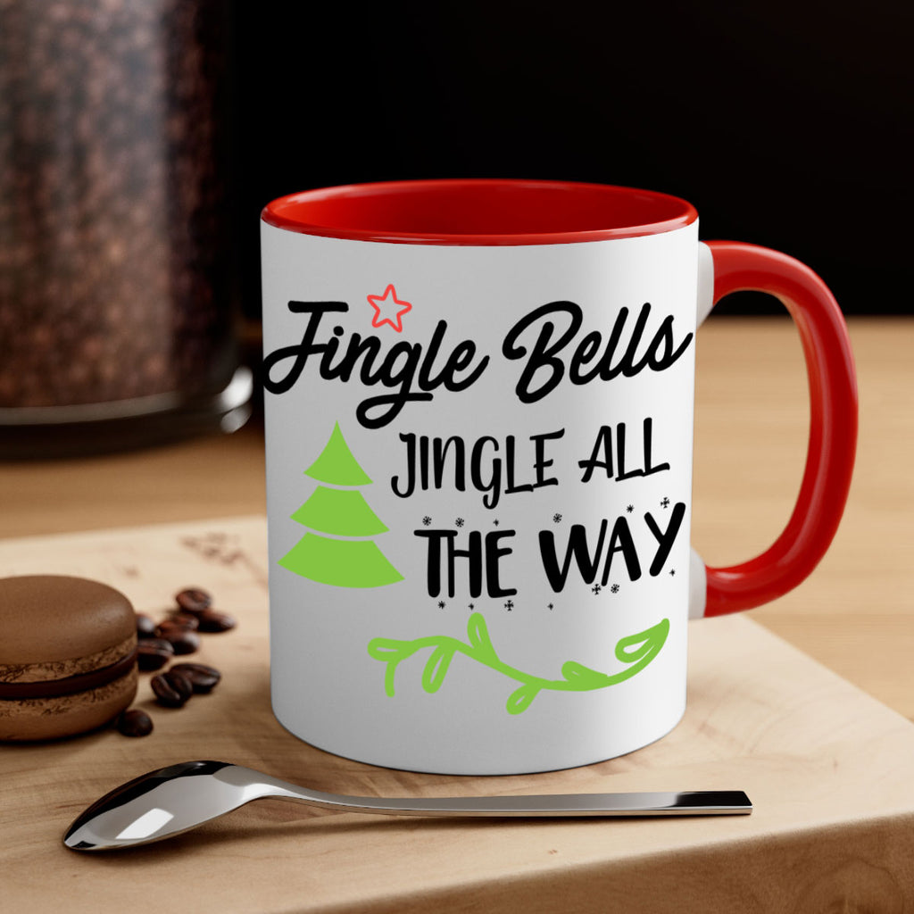 jingle bells jingle all the way style 399#- christmas-Mug / Coffee Cup