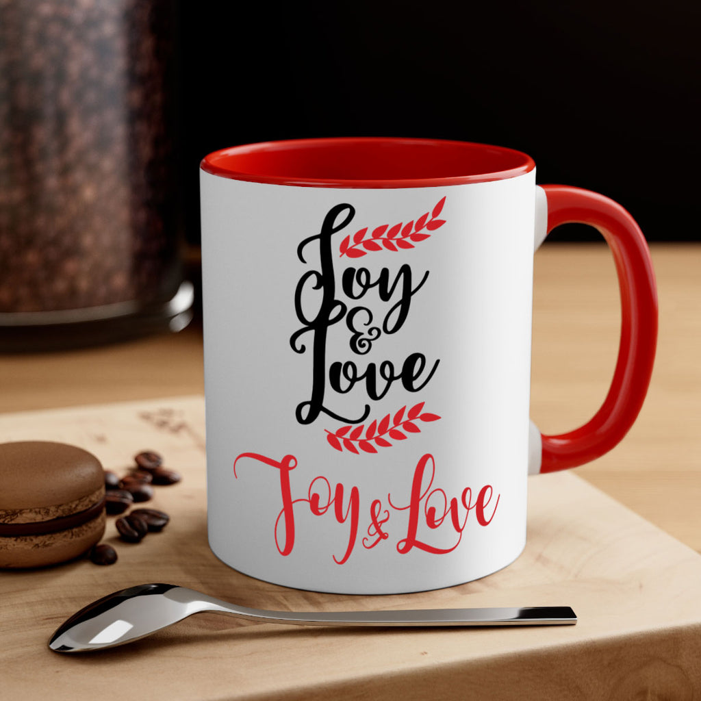 joy and love style 405#- christmas-Mug / Coffee Cup