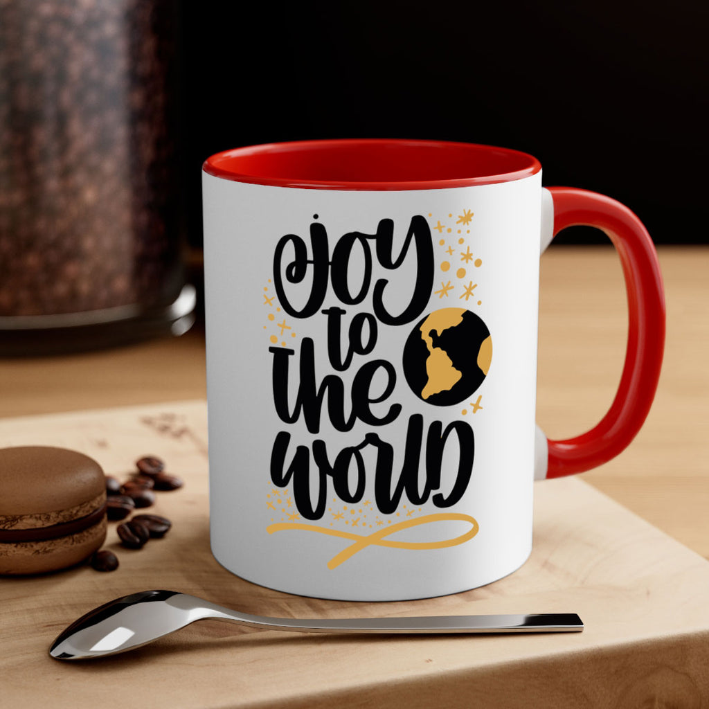 joy to the world gold 110#- christmas-Mug / Coffee Cup