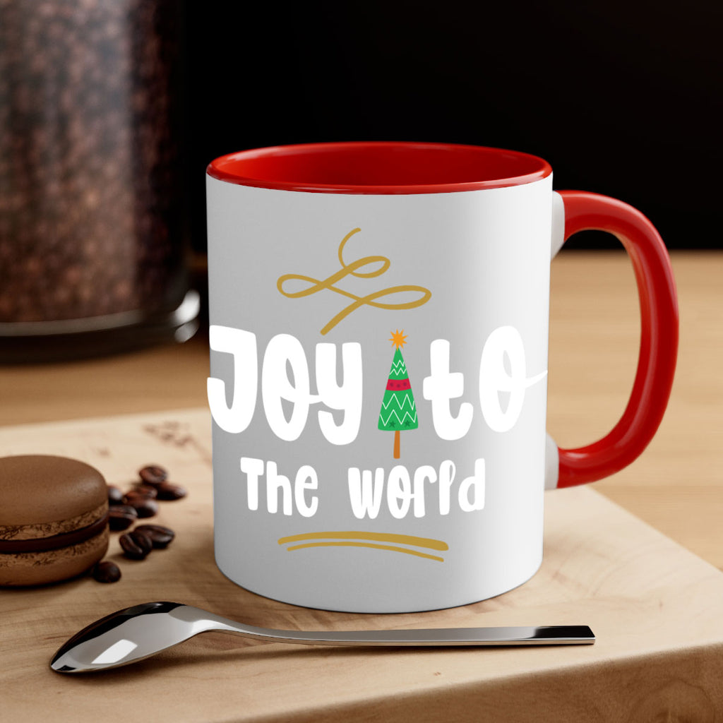 joy to the world style 412#- christmas-Mug / Coffee Cup