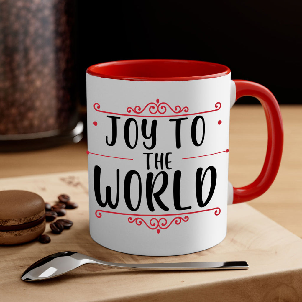 joy to the world style 415#- christmas-Mug / Coffee Cup
