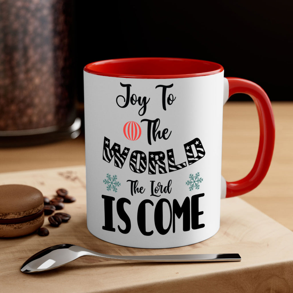 joy to the world the lord is come style 414#- christmas-Mug / Coffee Cup