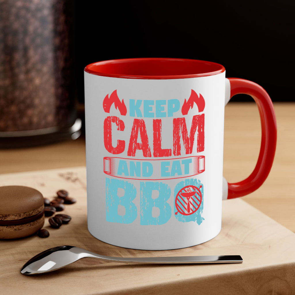 keep calm and eat bbq 30#- bbq-Mug / Coffee Cup