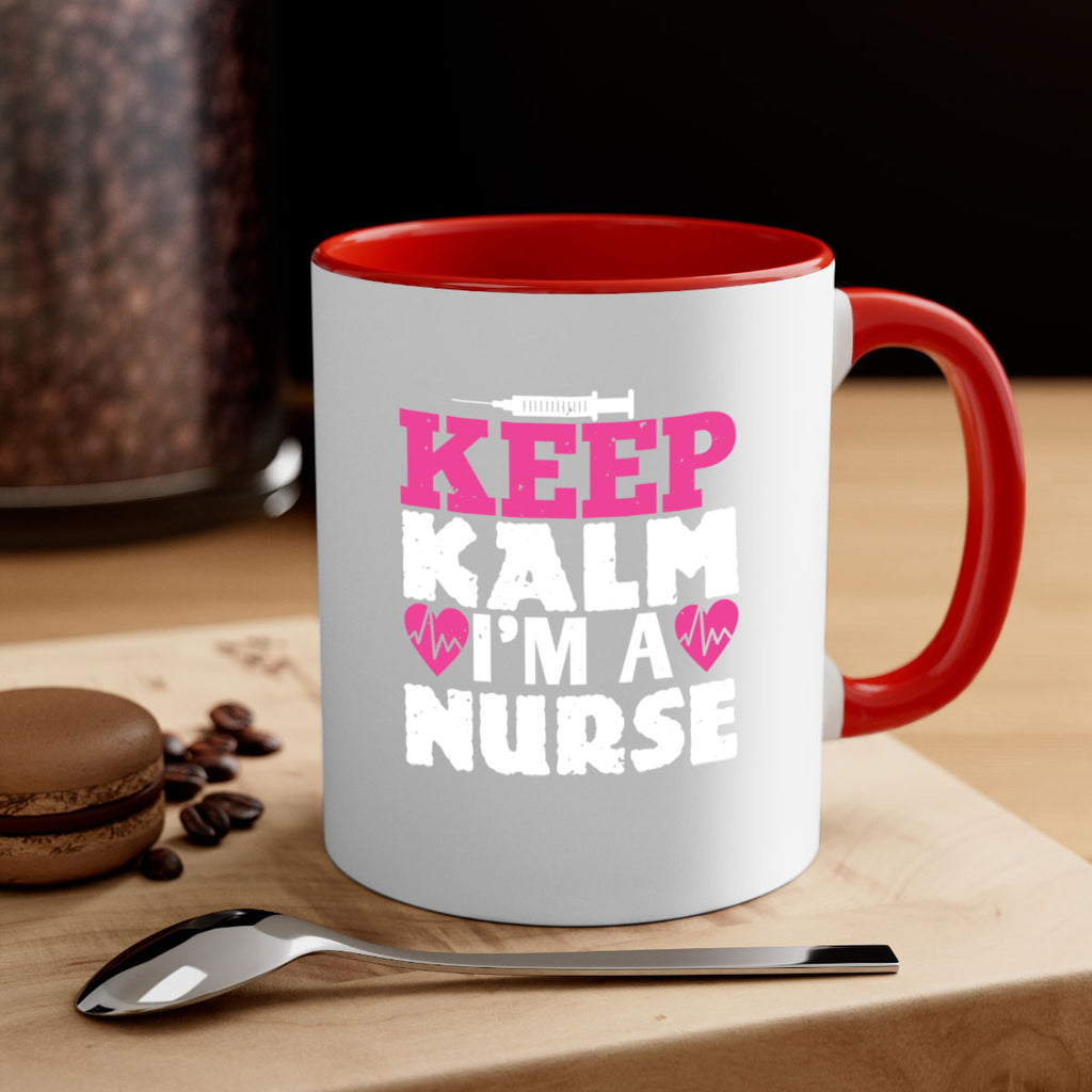 keep klam im a nurse Style 294#- nurse-Mug / Coffee Cup