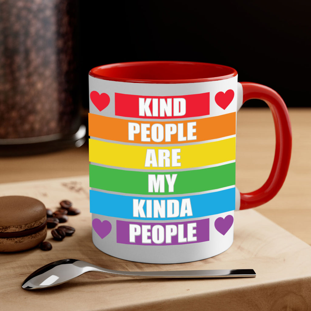 kind people are my kinda lgbt 111#- lgbt-Mug / Coffee Cup