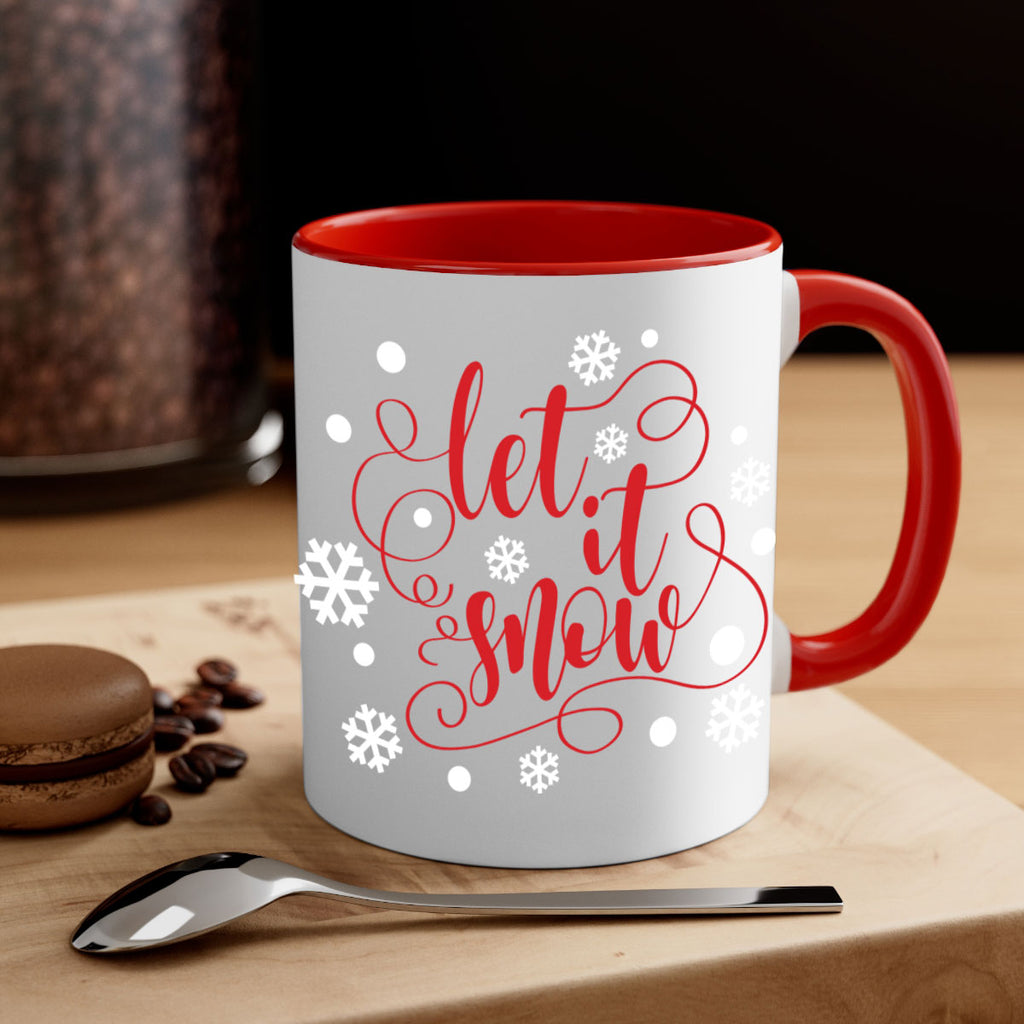 let it snow style 435#- christmas-Mug / Coffee Cup