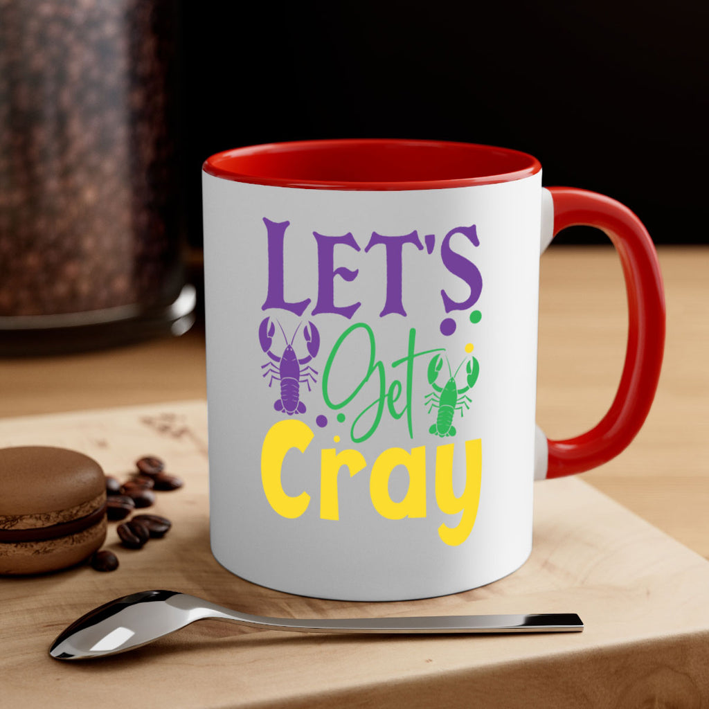 lets get cray 81#- mardi gras-Mug / Coffee Cup