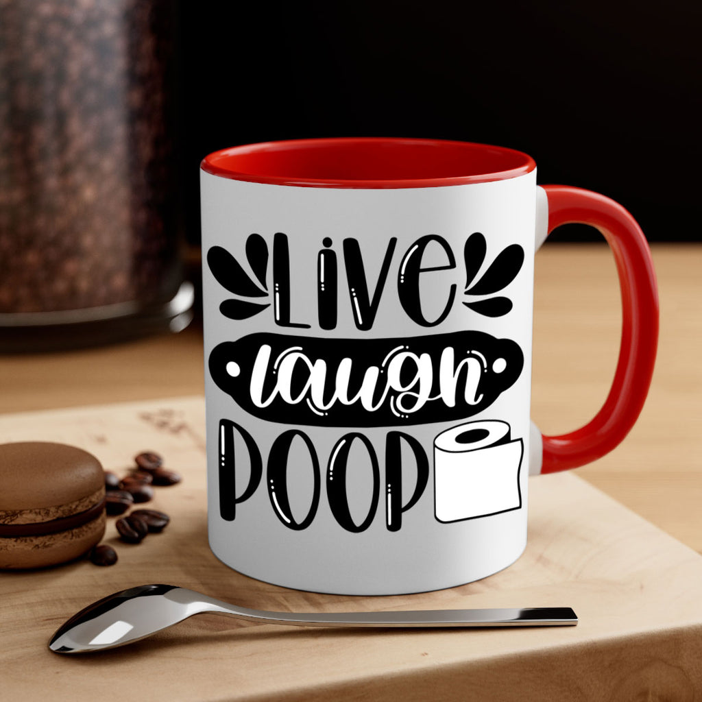 live laugh poop 26#- bathroom-Mug / Coffee Cup