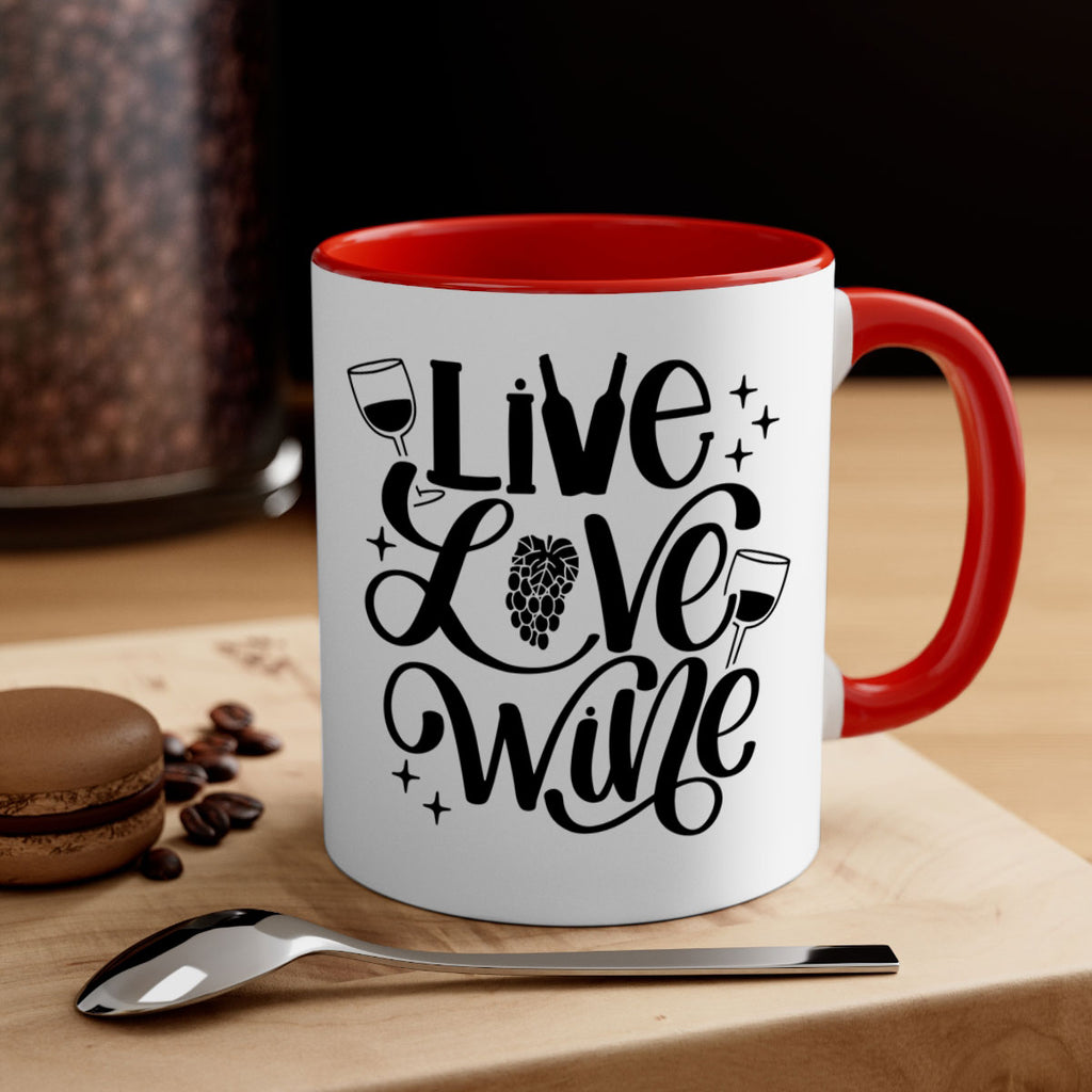 live love wine 43#- wine-Mug / Coffee Cup