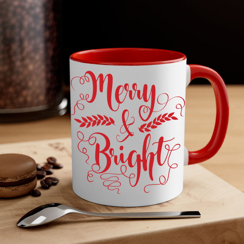 merry & bright style 468#- christmas-Mug / Coffee Cup