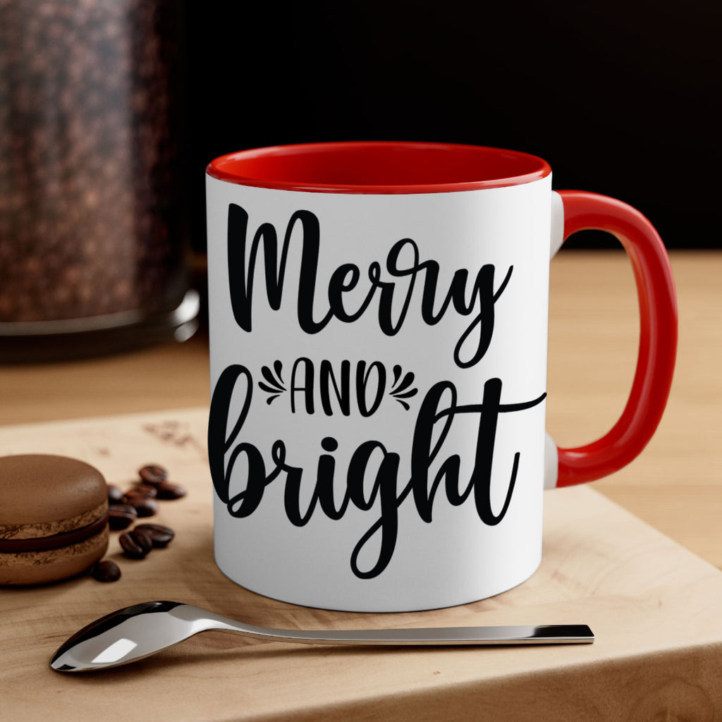 merry and bright style 472#- christmas-Mug / Coffee Cup