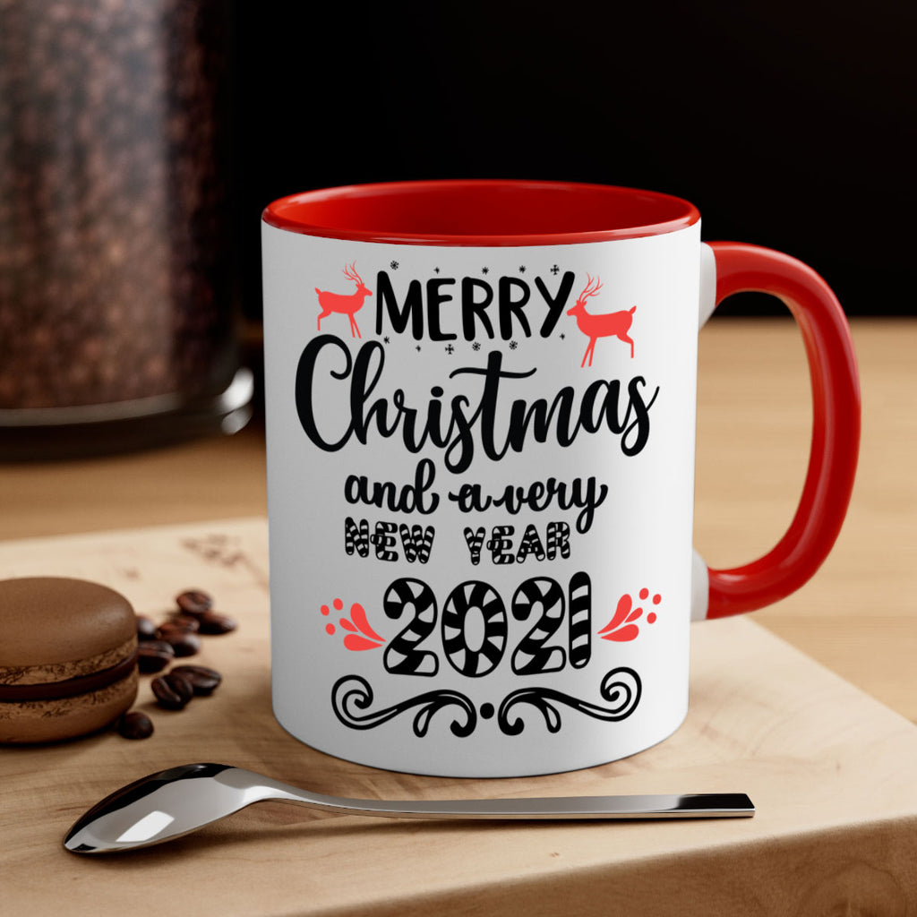 merry christmas and a very happy new year style 487#- christmas-Mug / Coffee Cup