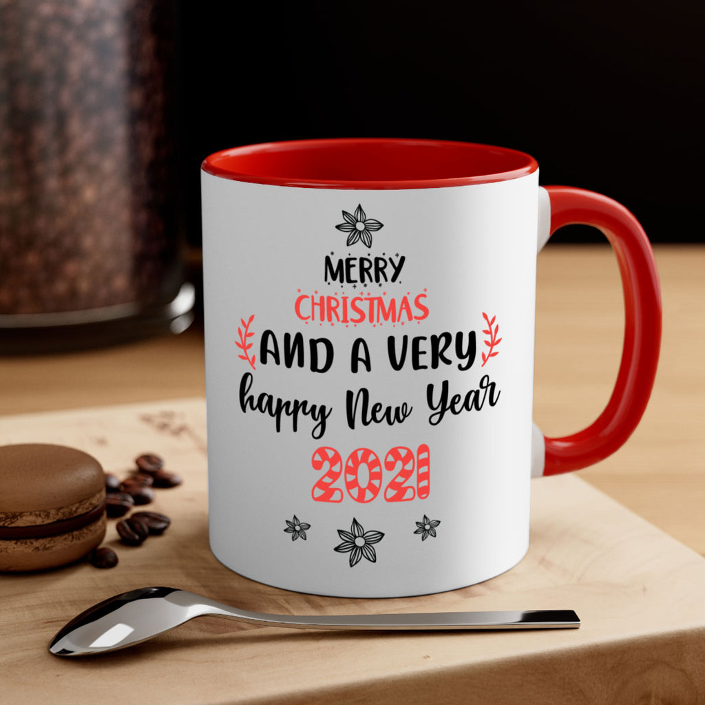 merry christmas and a very happy new year style 490#- christmas-Mug / Coffee Cup