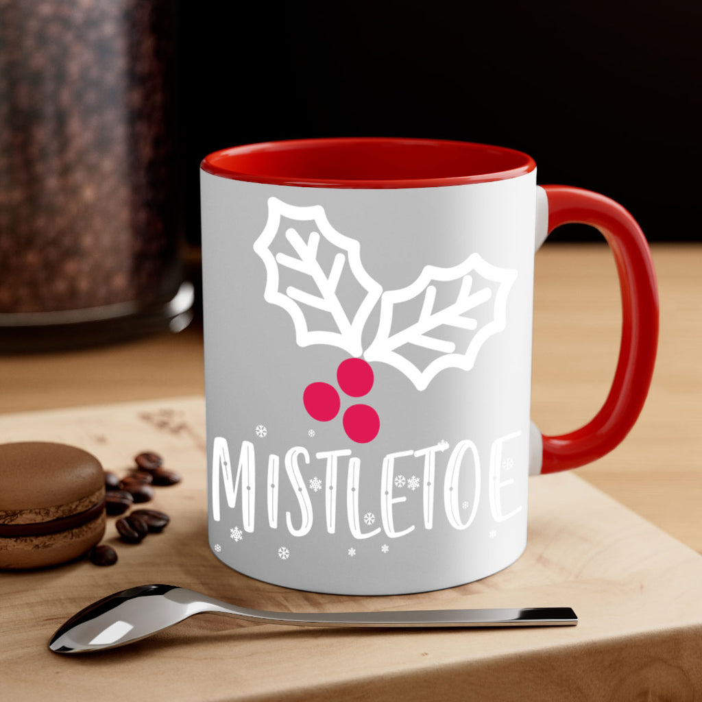 mistletoe style 515#- christmas-Mug / Coffee Cup