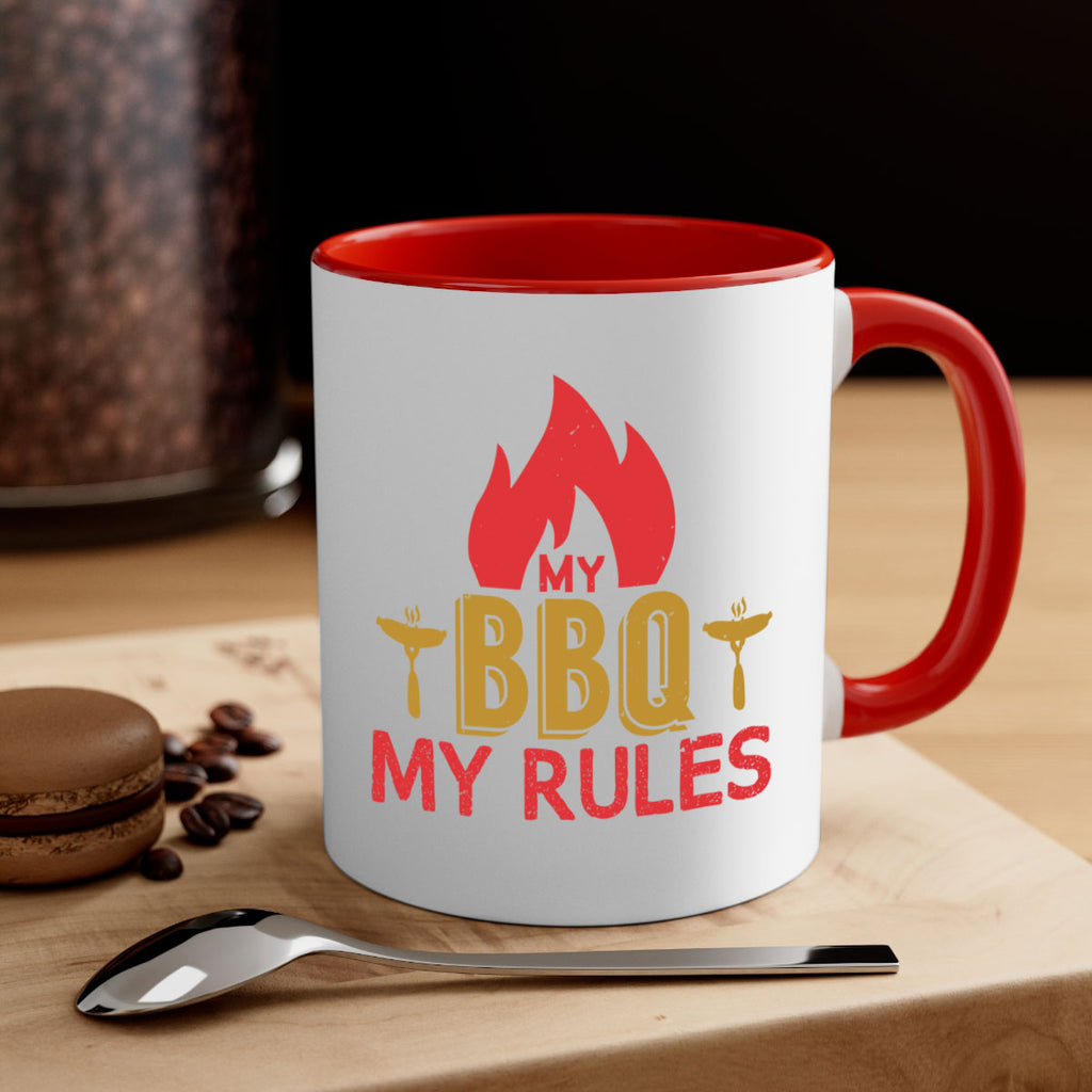 my bbq my ruless 21#- bbq-Mug / Coffee Cup