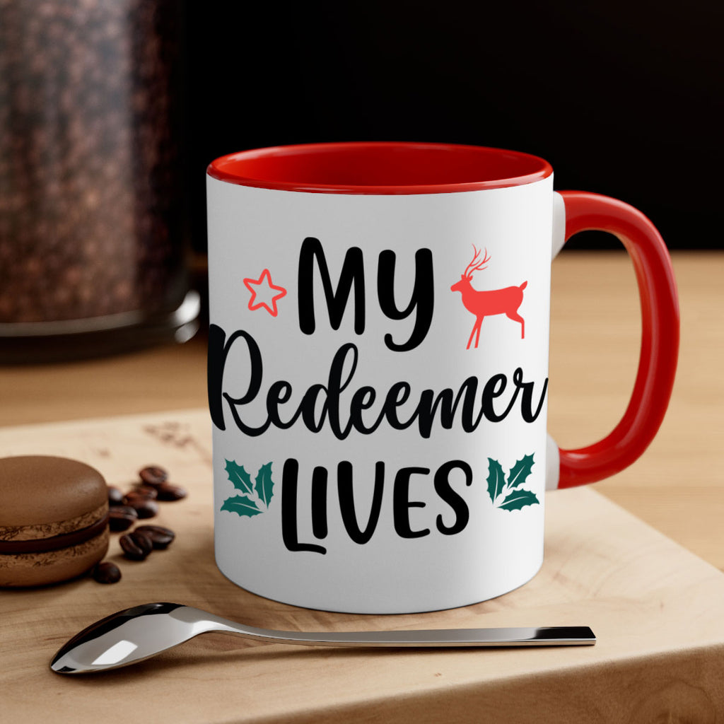 my redeemer lives style 529#- christmas-Mug / Coffee Cup