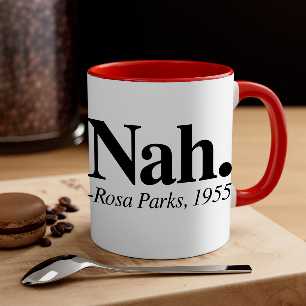nah rosa parks 65#- black words - phrases-Mug / Coffee Cup