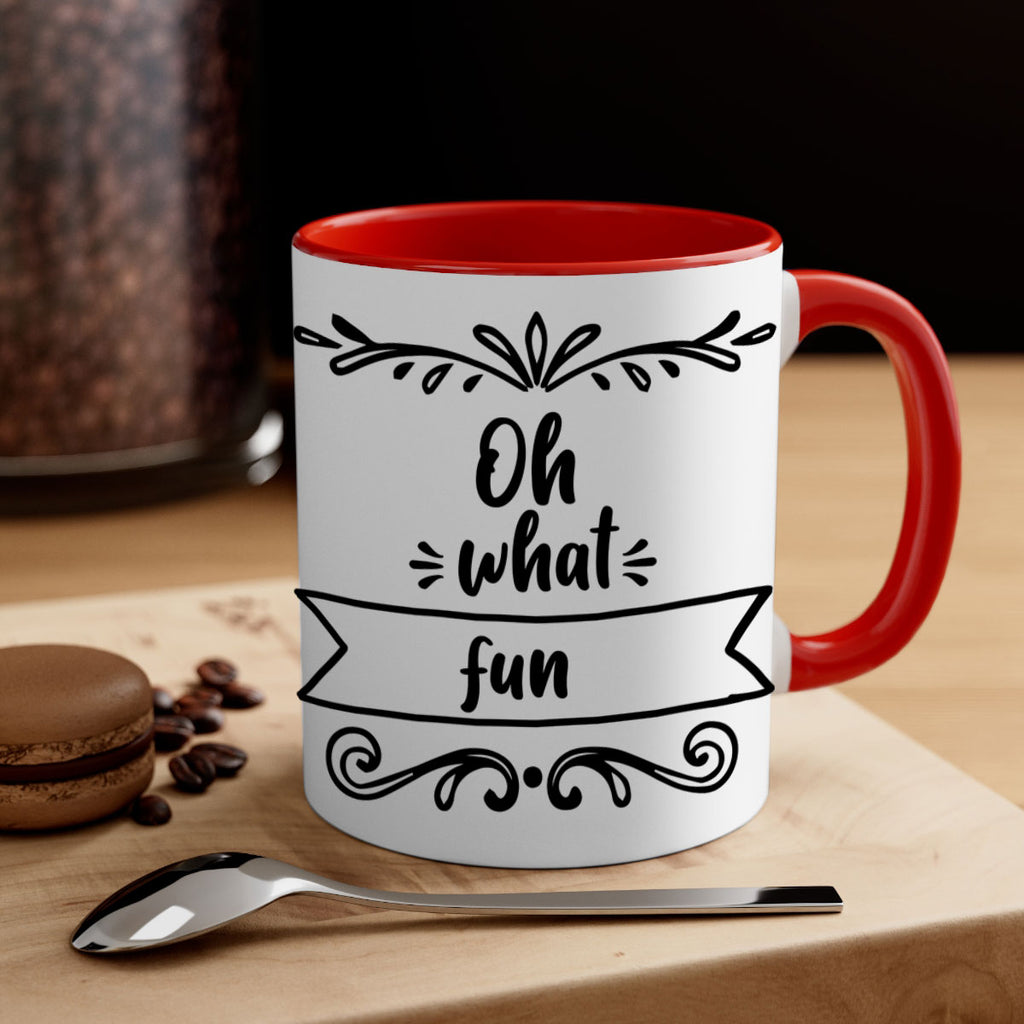 oh what fun style 562#- christmas-Mug / Coffee Cup