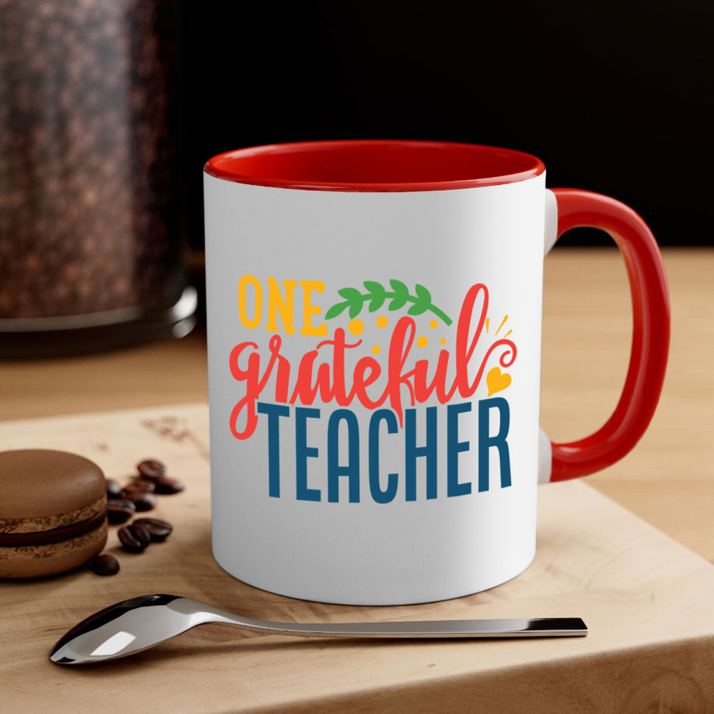 one grateful teacher Style 167#- teacher-Mug / Coffee Cup