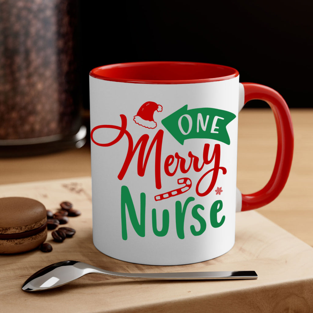 one merry nurse style 573#- christmas-Mug / Coffee Cup