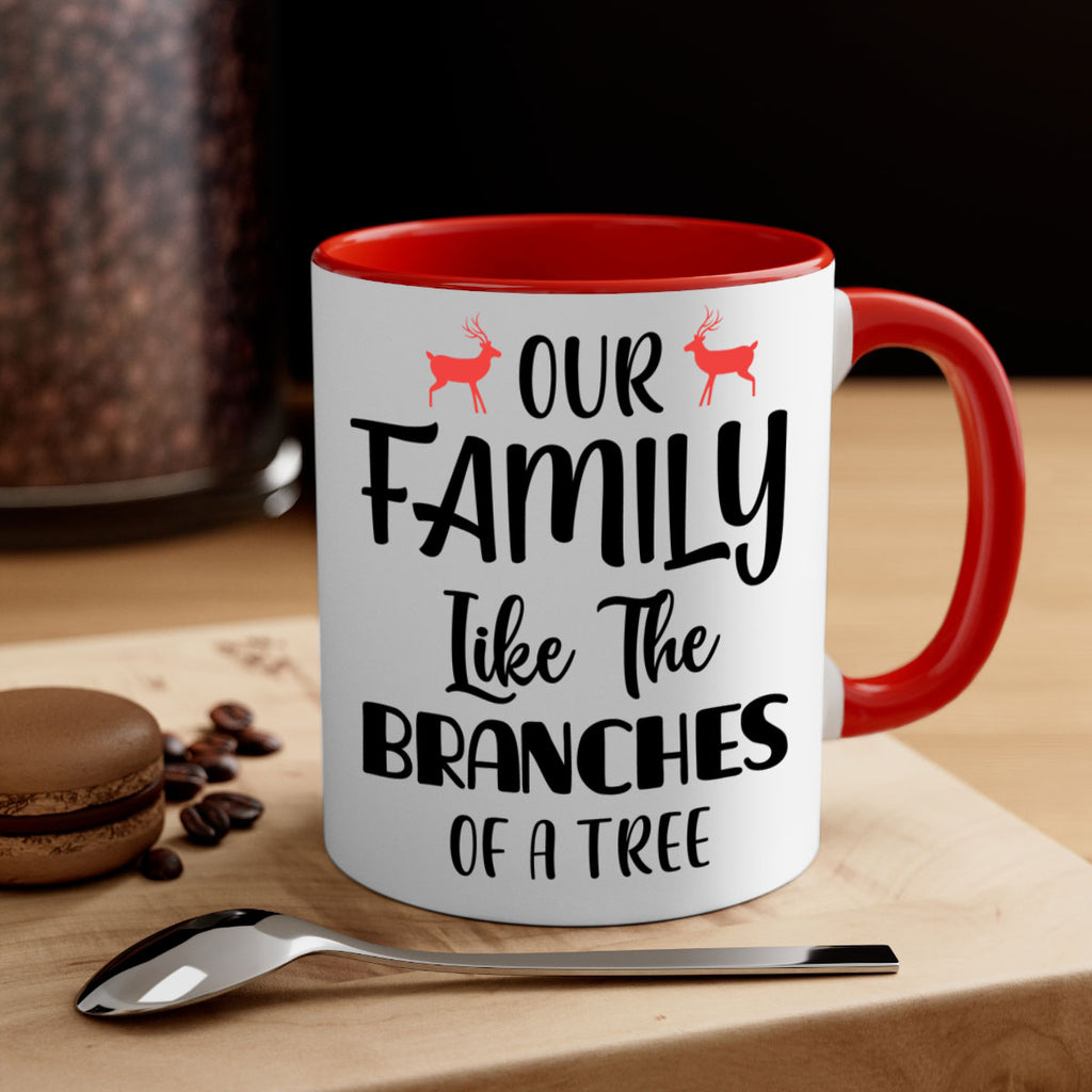 our family like the branches of a tree style 578#- christmas-Mug / Coffee Cup