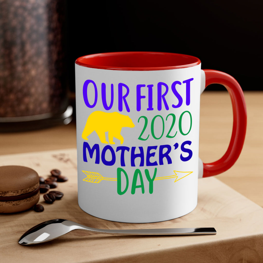 our first mothers day 4#- mardi gras-Mug / Coffee Cup