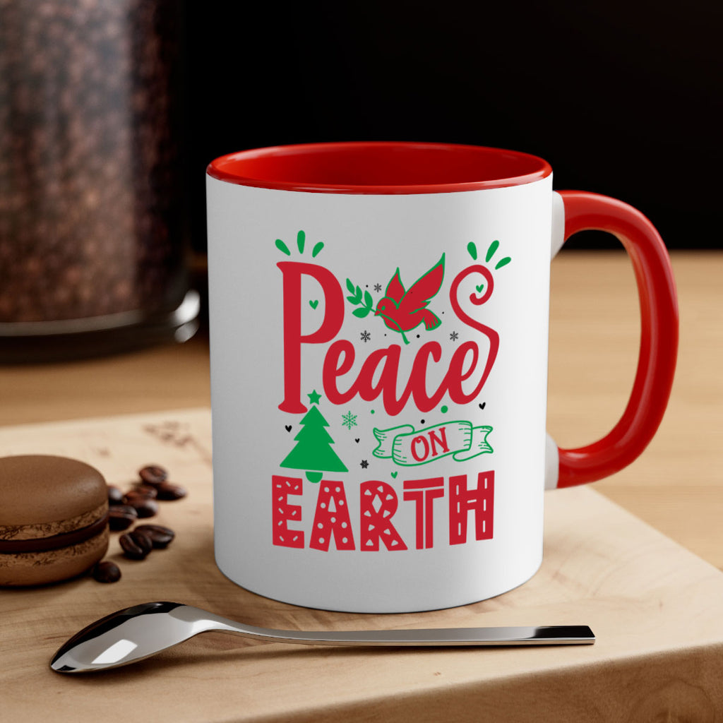 peace on earth style 583#- christmas-Mug / Coffee Cup