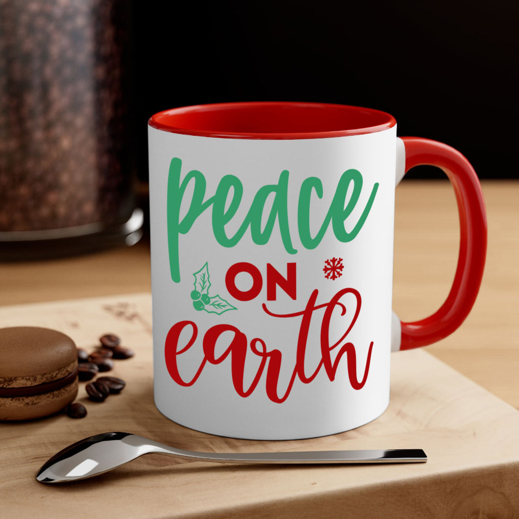 peace on earth style 584#- christmas-Mug / Coffee Cup