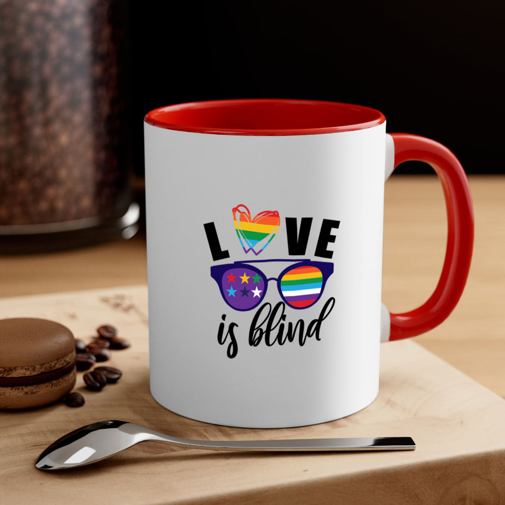 pride love is blind 63#- lgbt-Mug / Coffee Cup
