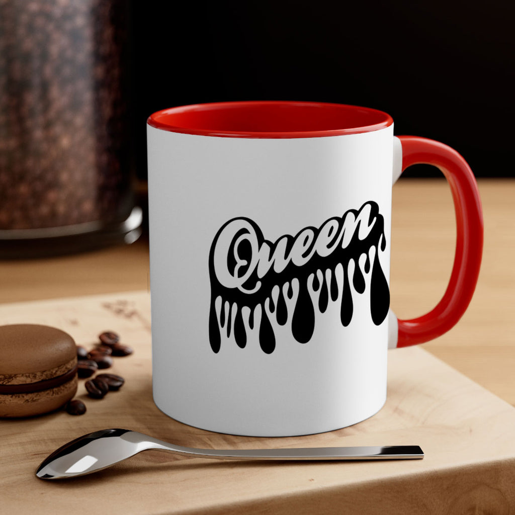 queen- black words - phrases-Mug / Coffee Cup