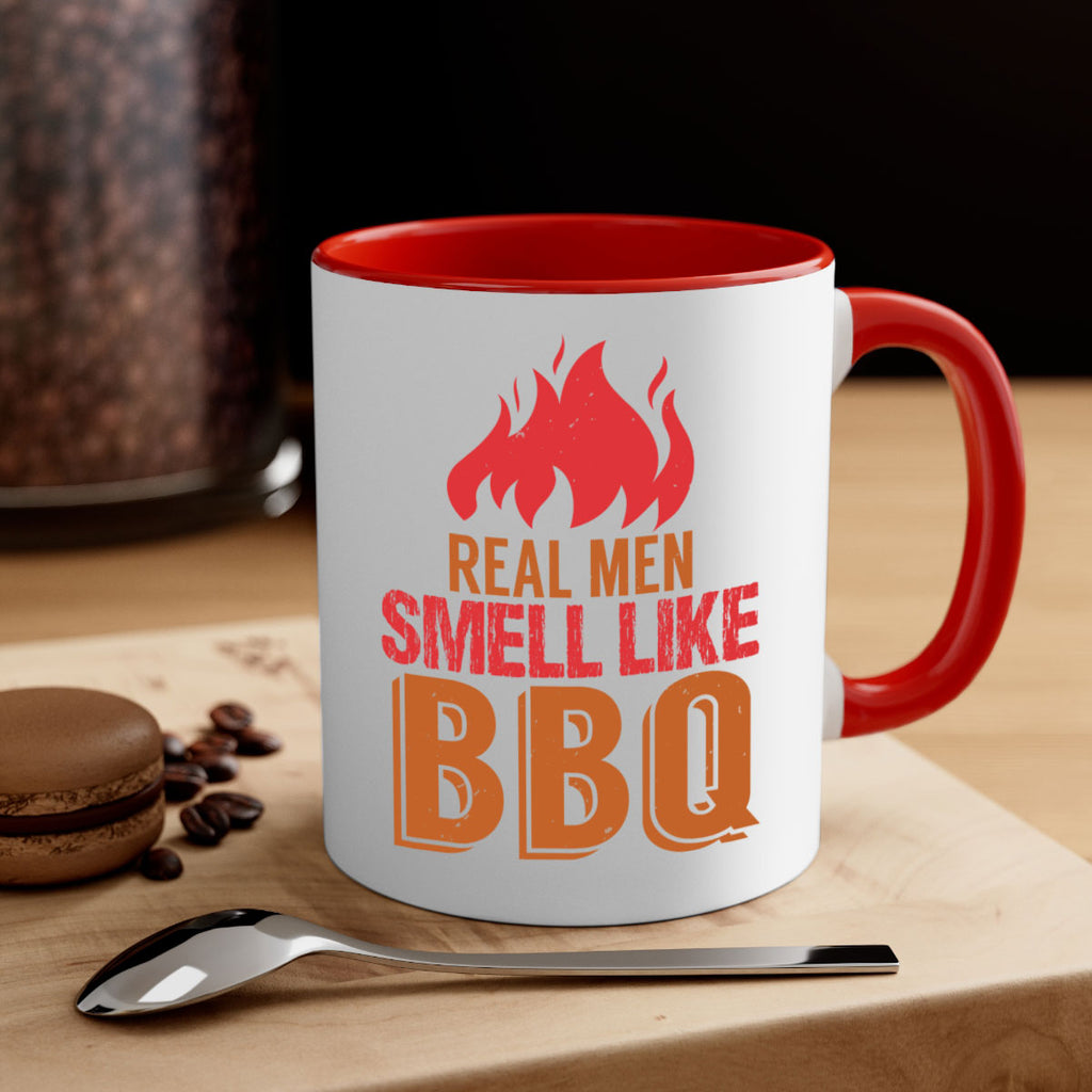 real men smell like bbq 16#- bbq-Mug / Coffee Cup