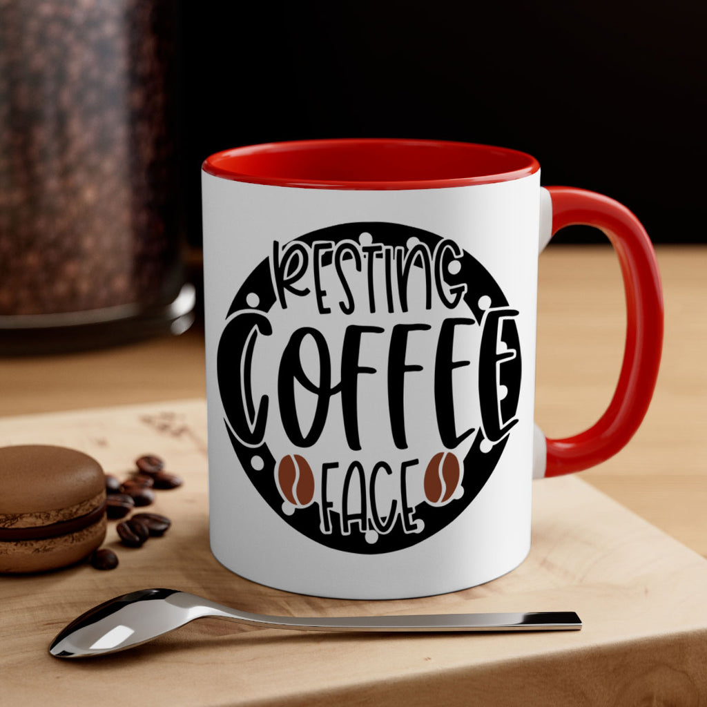 resting coffee face 41#- coffee-Mug / Coffee Cup