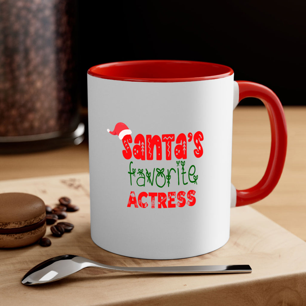 santas favorite actress style 619#- christmas-Mug / Coffee Cup