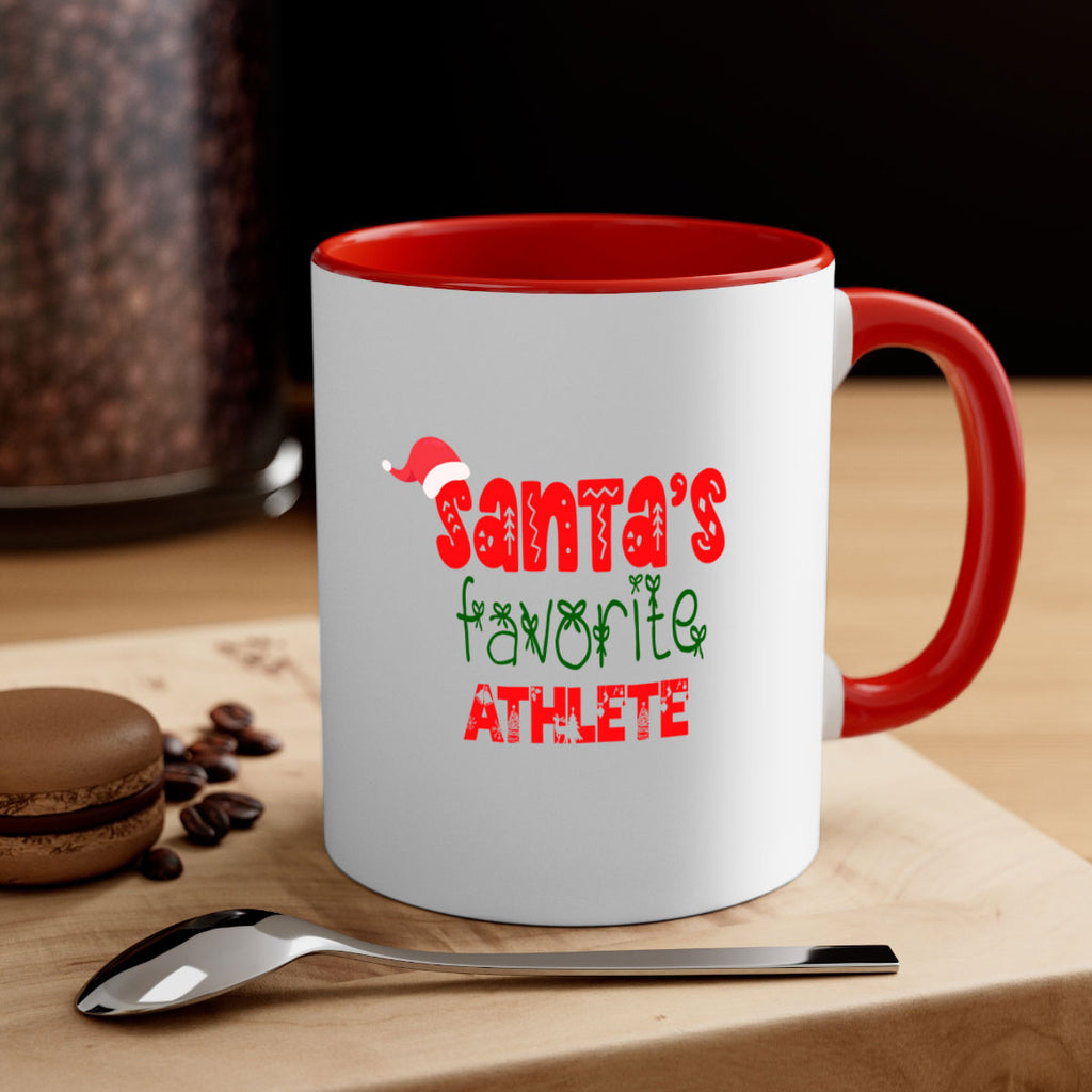 santas favorite athlete style 660#- christmas-Mug / Coffee Cup