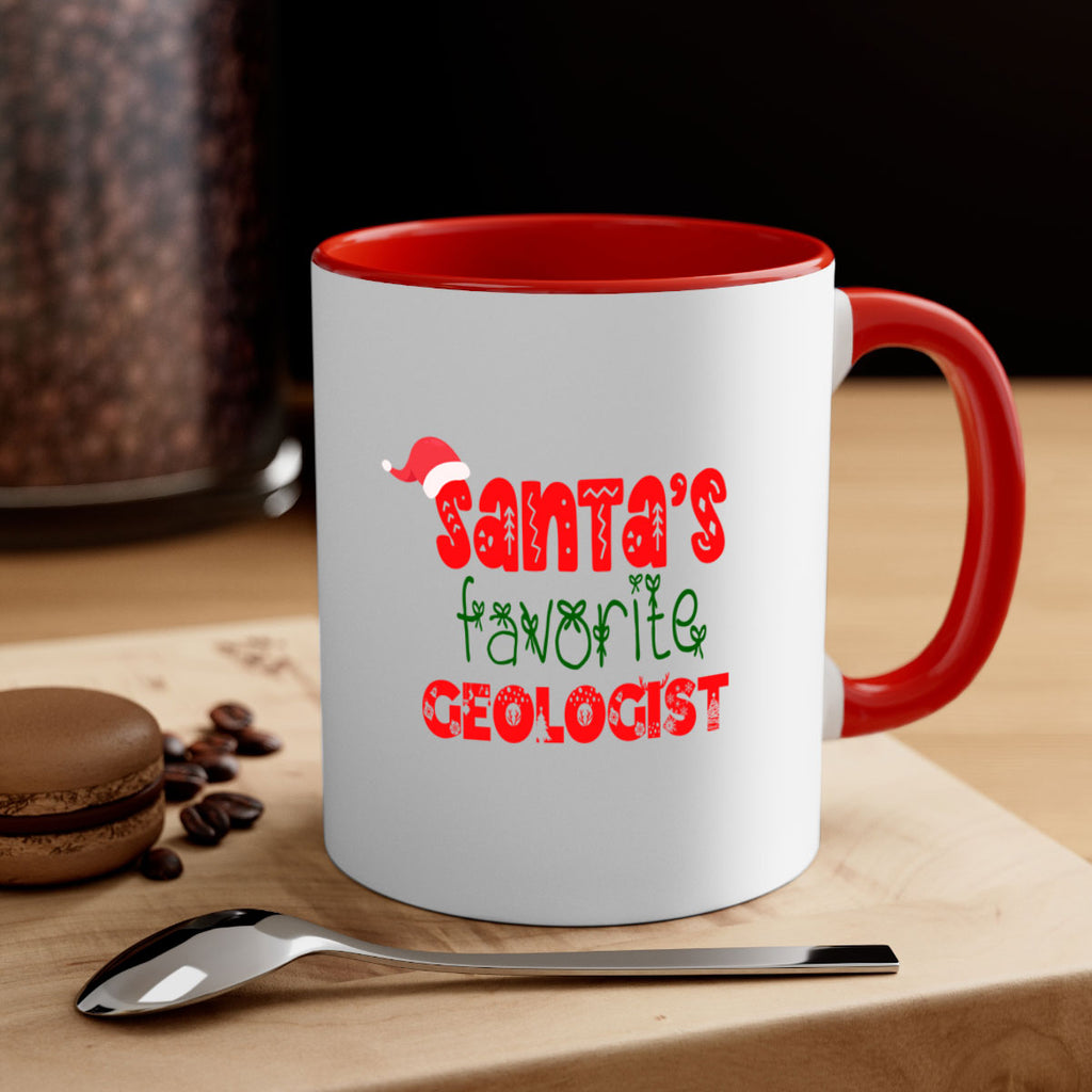santas favorite geologist style 839#- christmas-Mug / Coffee Cup
