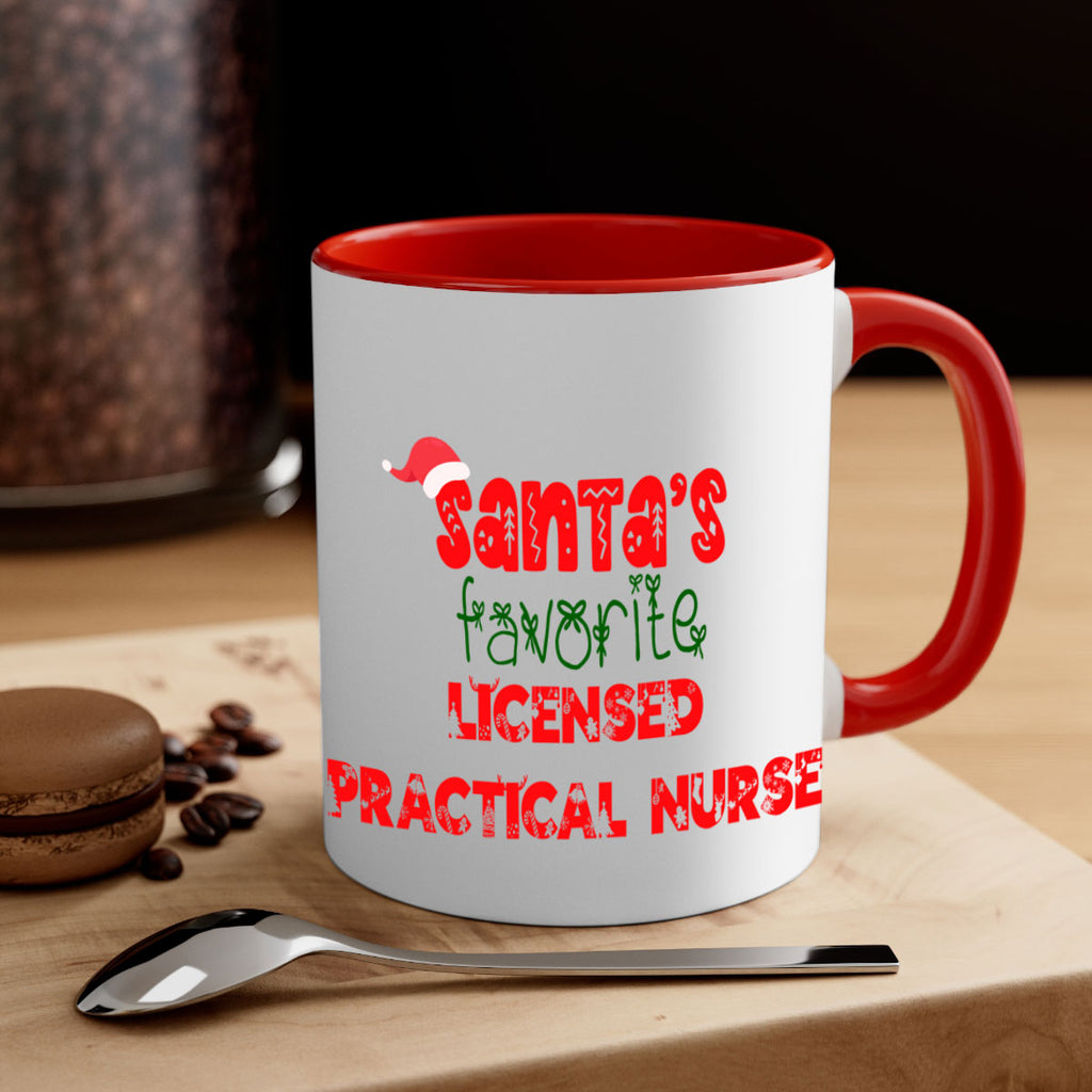 santas favorite licensed practical nurse style 920#- christmas-Mug / Coffee Cup