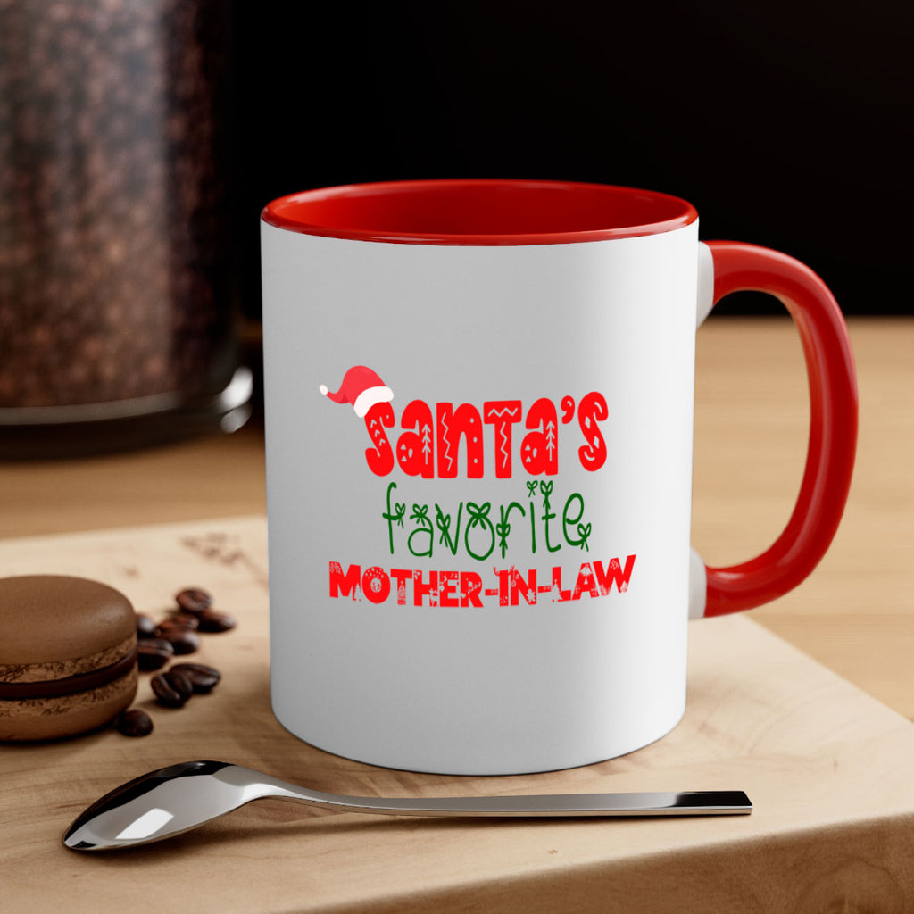 santas favorite mother-in-law style 966#- christmas-Mug / Coffee Cup