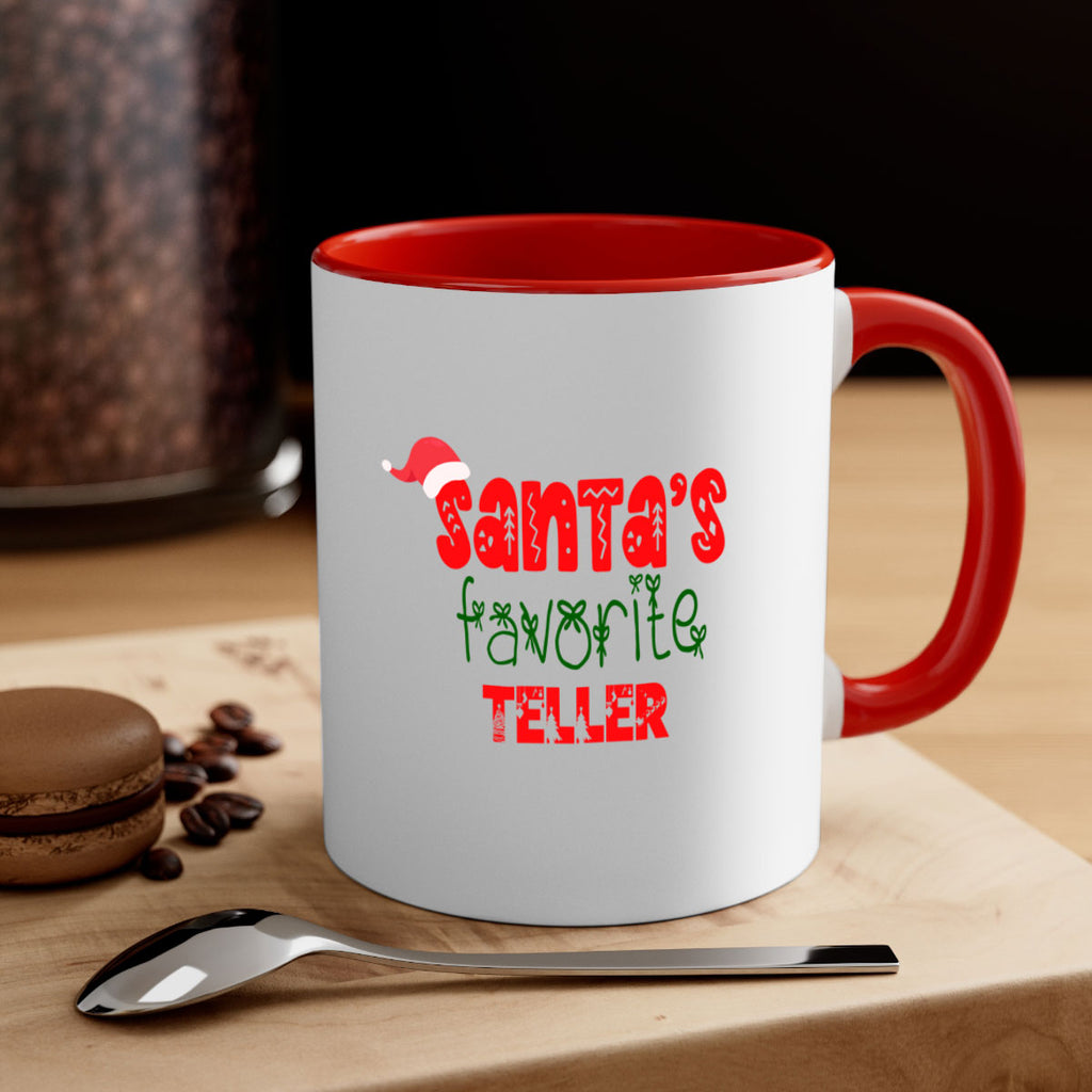 santas favorite teller style 1121#- christmas-Mug / Coffee Cup