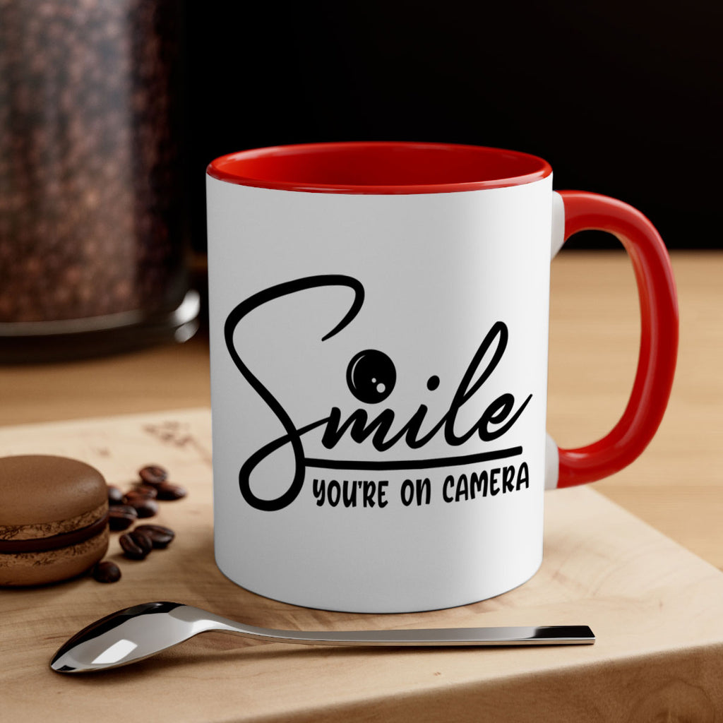 smile youre on camera 52#- home-Mug / Coffee Cup